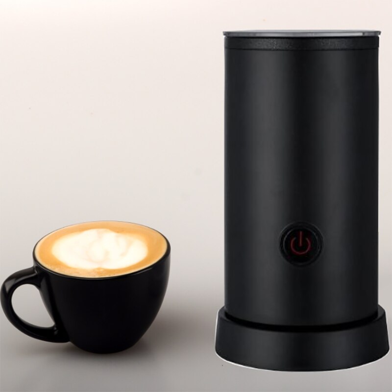 Mousseur à lait automatique, machine à mousse automatique de grande capacité pour mousse de lait et froid, frotte à café en acier inoxydable