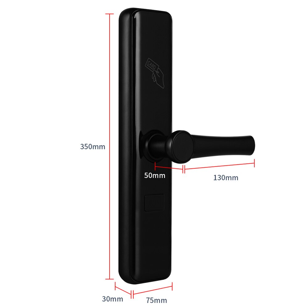 Bluetooth Electronic Smart Door Lock TTLock App Security Intelligent Lock RFID 13.56MHZ card for Hotel/Home Smart Manage Tenants