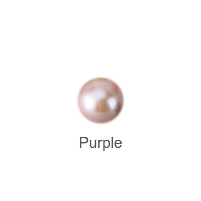 CLUCI 6-8mm Akoya Branello Della Perla per Le Donne Monili Che Fanno Coltivate Branelli Della Perla Delle Donne 16 di Colore Rotonda Akoya sciolto Perla SZ005SB: Purple