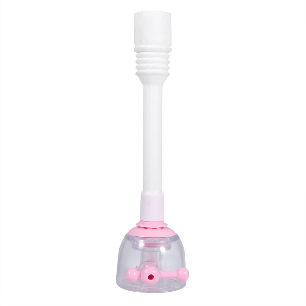 360°Rotatable Faucet Extender Water Saving Flexible Sink Tap Sprayer Kitchen Bathroom Faucet Adapter Nozzle Tap Filter: Pink A