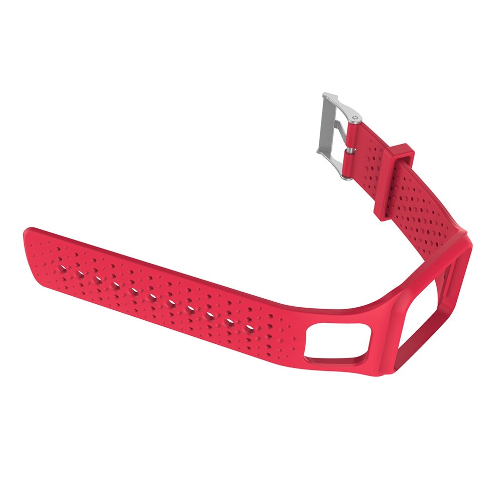 Siliconen Vervanging Horlogeband Voor TomTom1 TomTom Runner GPS Sport Horloges 1 Serie Smart Horloge Band Polsband Band: Red