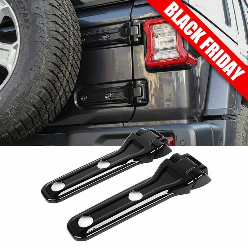 Bil bakluke reserve dekk hengsel dekke trim for jeep wrangler jl