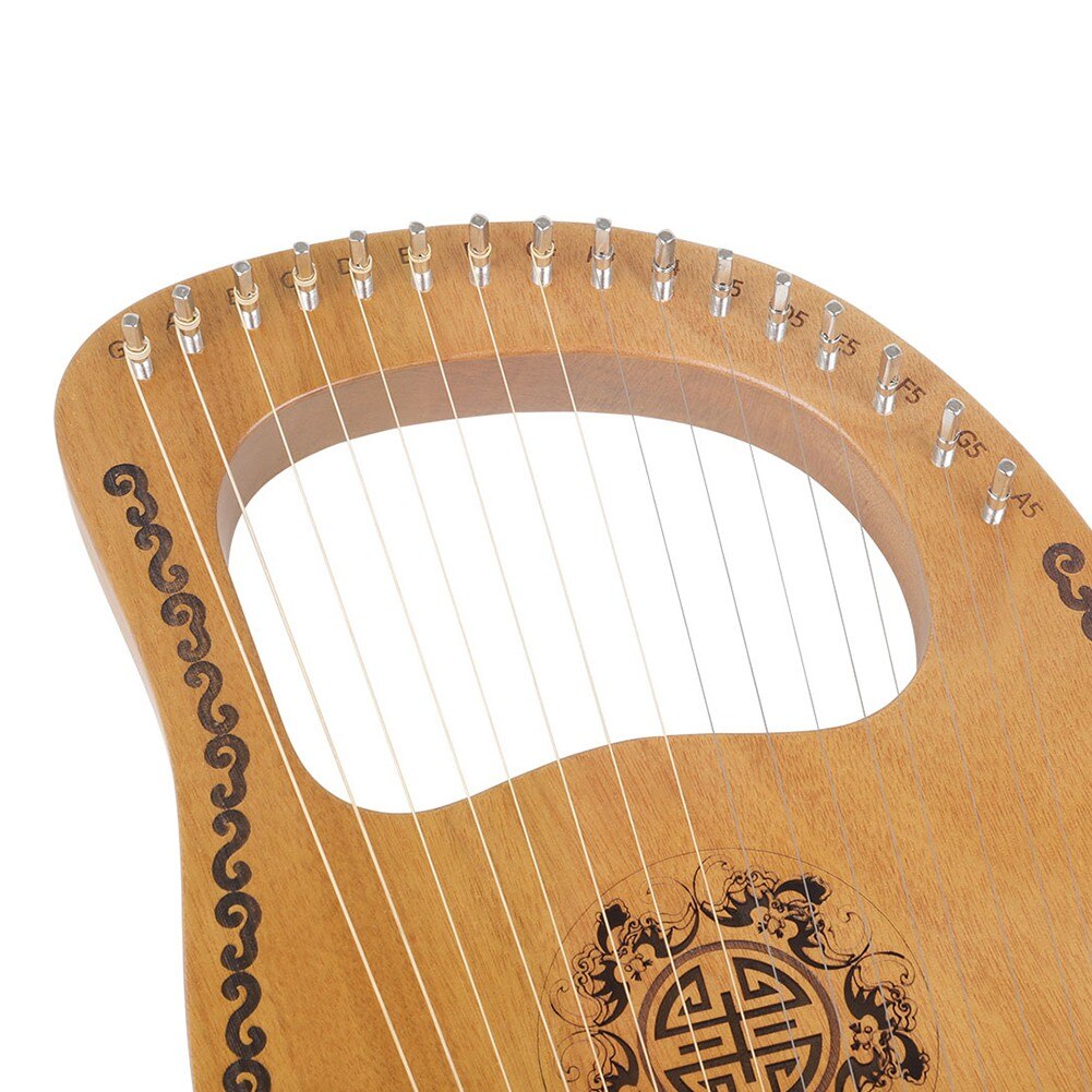 19-string 16-tone HARP 7-tone 10-string Lyre Piano Lille Lira Angel Piano Musical Instrument