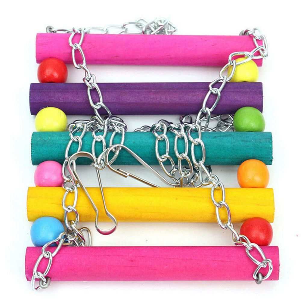 1 stks Mode Grappige Huisdier Vogel Papegaai Parkiet Hangmat Schommel Speelgoed Opknoping Voet Speelgoed Chew Toys