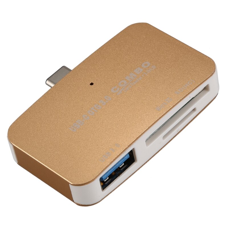 Multifunction USB Type-C Hub USB-C to USB3.0 with SD/TF Card Reader Type C Splitter Adapter for PC Laptop Accessories