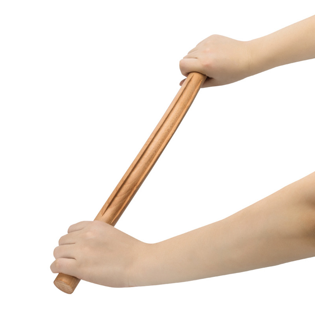 4 Pcs Wood Scraping Sticks Tendon Stick Health Care Tool for Self Myofascial Release and Trigger Point Therapy