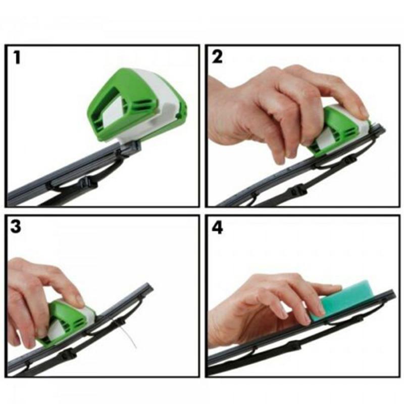 Herramienta de reparación de limpiaparabrisas de coche, escobilla limpiaparabrisas, cortador de parabrisas, herramienta de ranura de goma, recortador, restaurador, accesorios para coche