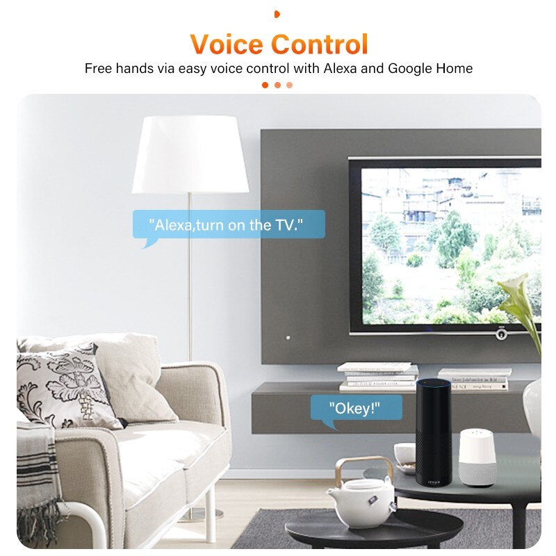 Tuya Smart WiFi IR Remote Control Smart Home Infrared Remote Controller Temperature &amp; Humidity Sensor Via Alexa Google Home