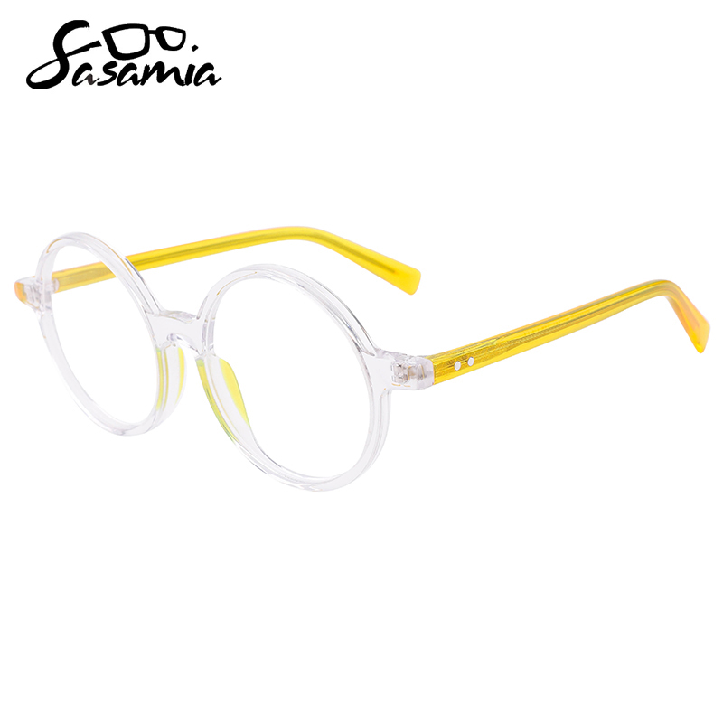 SASAMIA Round Glasses Frames Candy Color Ins Cute ... – Grandado