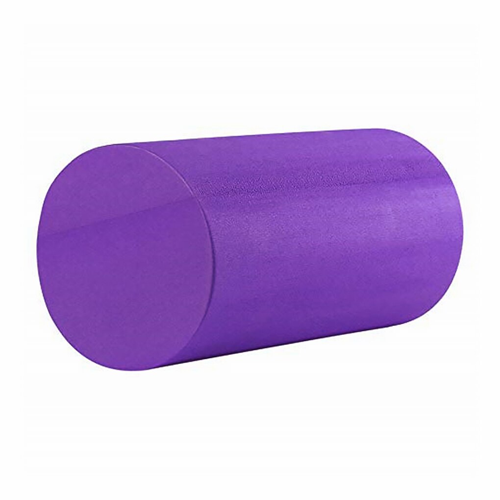 Yoga Pilates Roller Blok Home Gym Fitness Massage Relax Eva Foam Roller Kolom Yoga Tool, Blauw: Paars