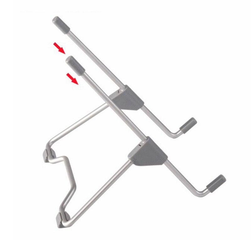 Soporte plegable portátil para ordenador portátil, Altura ajustable en ángulo de visión, soporte de aleación de aluminio, soporte de 10-17 pulgadas para Notebook para ASUS