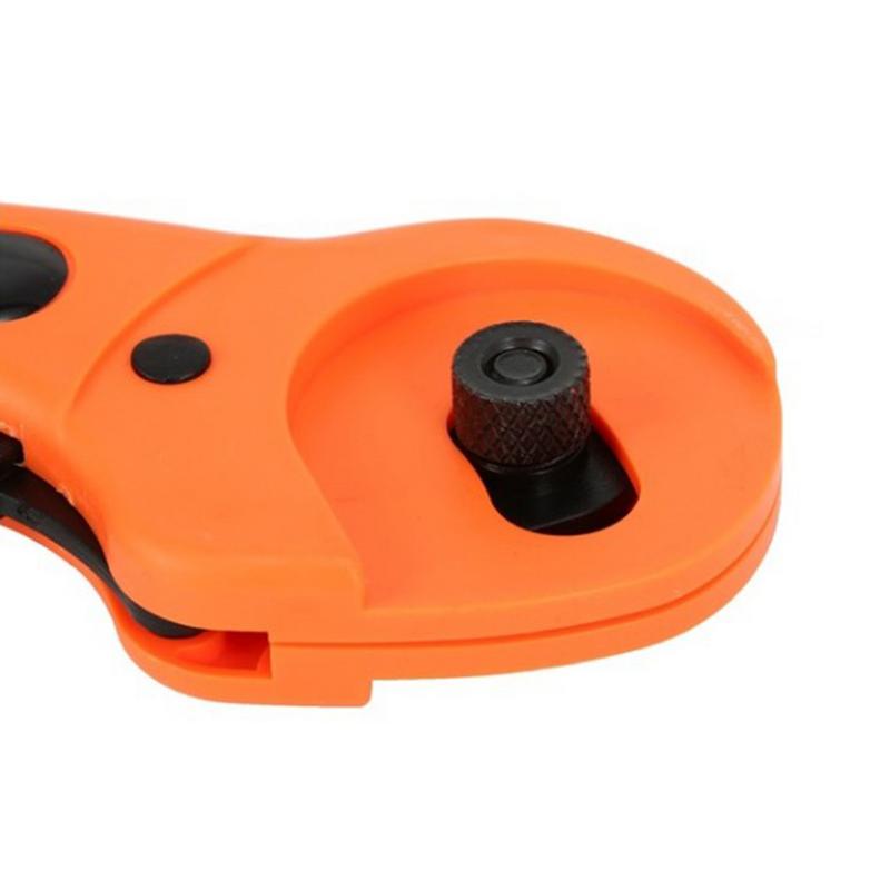 45mm Hob1PC Rotary Cutter 5PCS Blades For Sewing Quilting Fabric Cutting Craft Tool Handle Round Hob