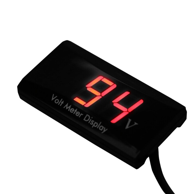 Dc 8-16V Led Digitale Display Voltmeter Voltage Meter Volt Voor 12V Auto 'S Voertuigen Voor Auto Accessoires: 9A30034-R