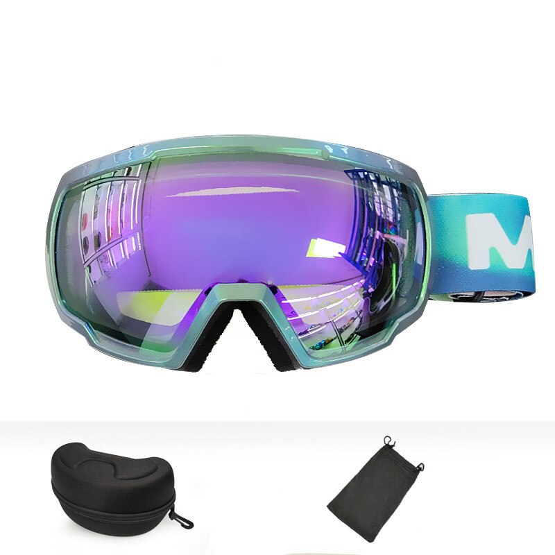Gafas de esquí de X-TIGER para hombre y mujer, accesorios de esquí para deportes al aire libre, antiniebla, equipo de esquí, novedad de 2022: 9