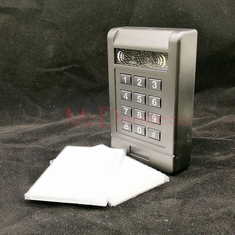 Contact-less 125khz RFID Proximity Card Access Control System RFID/EM Luminous Keypad Proximity Door Lock wiegand input