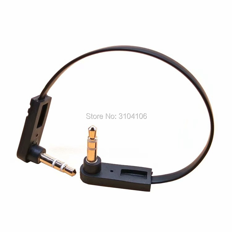 Audiokabel 3.5mm stecker auf stecker stereokopf aux-audio-kit 10cm doppelwinkel schwarz i-key kaufen: Schwarz / 1.5m