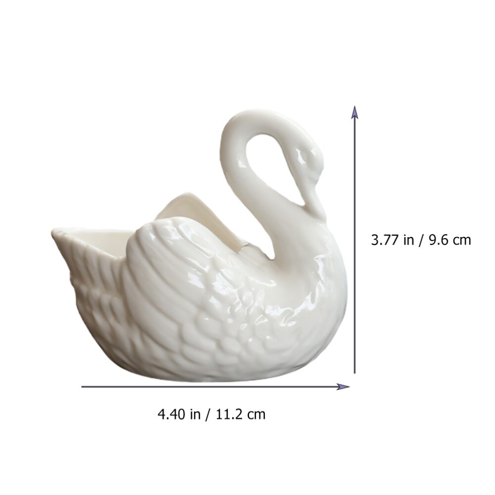 1pc Flowerpot Exquisite Ceramic Plant Container Artistic Home Planter