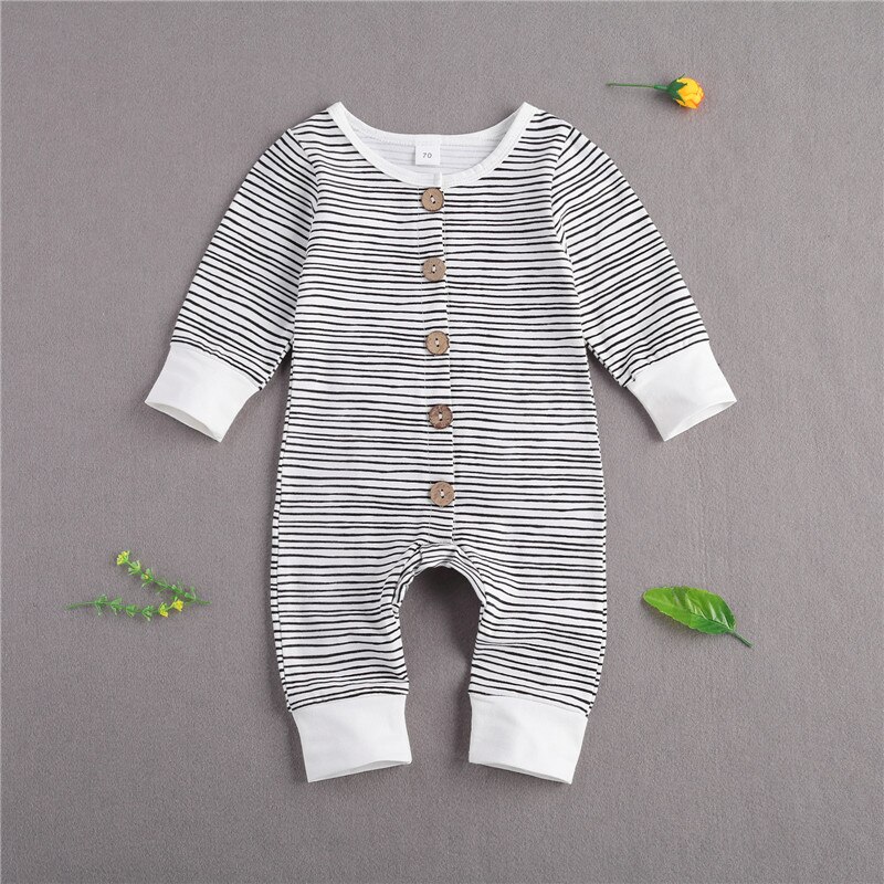 Baby Kleding Set Streep Ronde Hals Lange Mouwen Top En Broek Tweedelig Pak Pasgeboren Jongens Meisjes Outfits baby Casual Lente