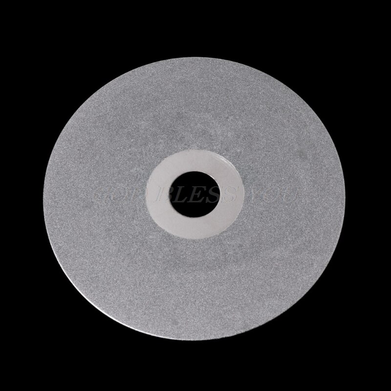 4" 100mm 80-2000# Diamond Coated Flat Lap Wheel Lapidary Polishing Grinding Disc
