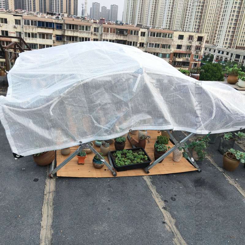 0.3mm Green PE Rainproof Cloth Outdoor Canopy Swimming Pool Shade Net Garden Plants Cover Waterproof Cloth Shading Awning