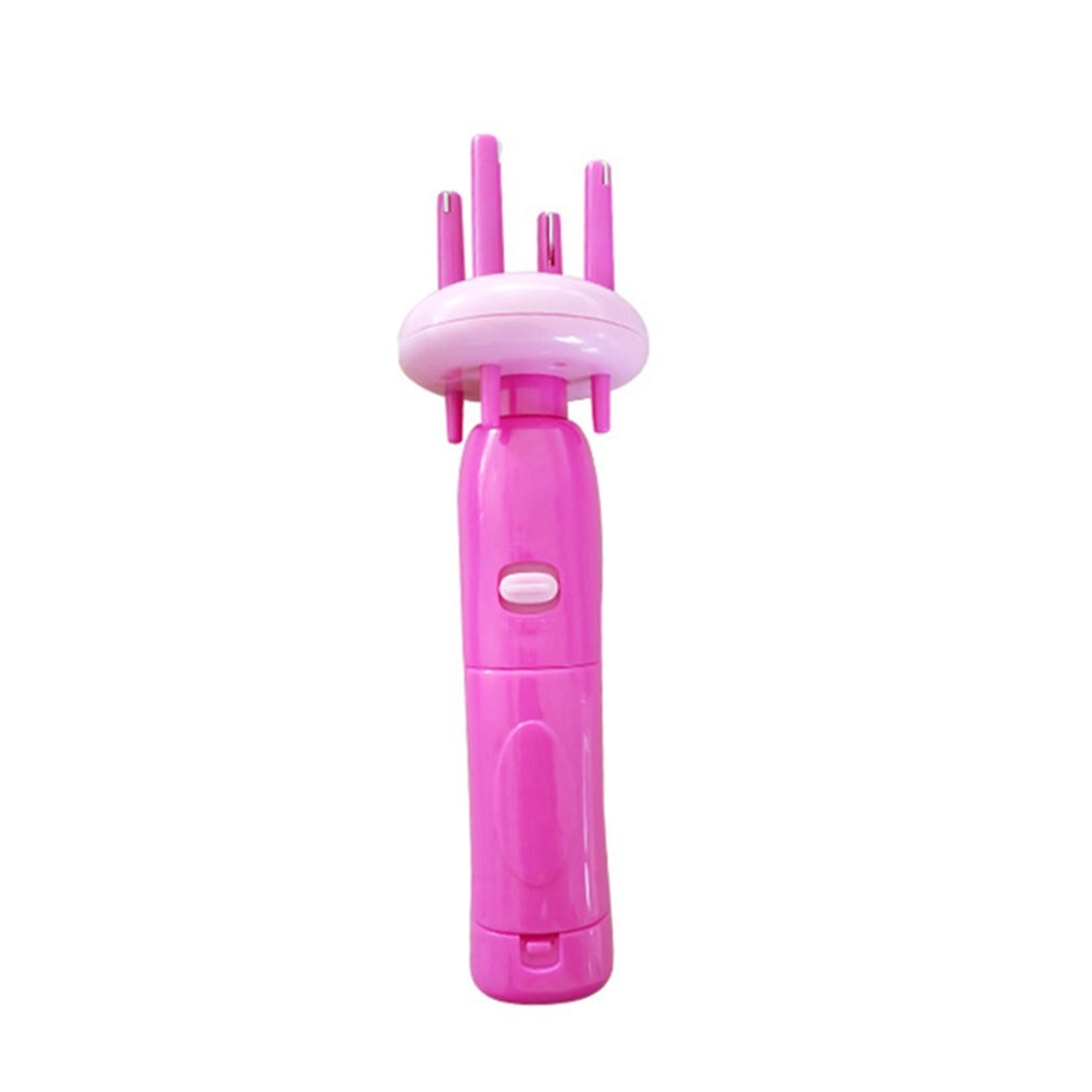 Kit de Tressage de Cheveux pour Fille - Rose - Machine à Tresser