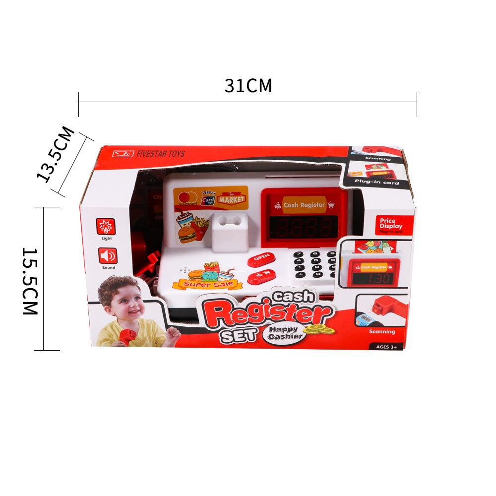 Caja Registradora de juguete para caja registradora de juguete, caja registradora de juguete educativa para caja registradora de supermercado
