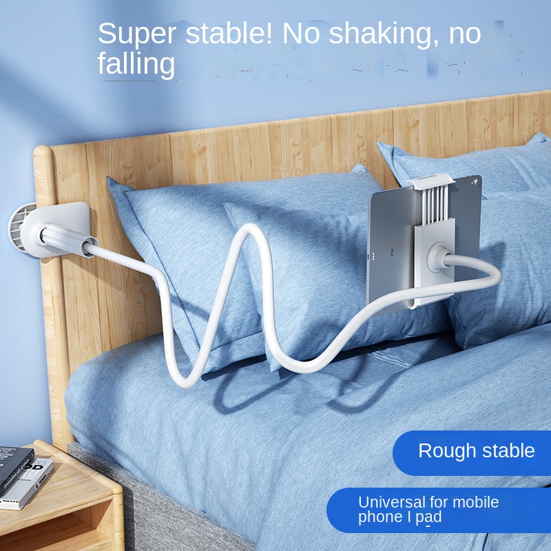 Universal Phone Holder Bed Desk Clip Lazy Flexible Gooseneck Clamp Long Arms Mount For IPhone 8/7/6 Bed Desk Mobile Phone Holder