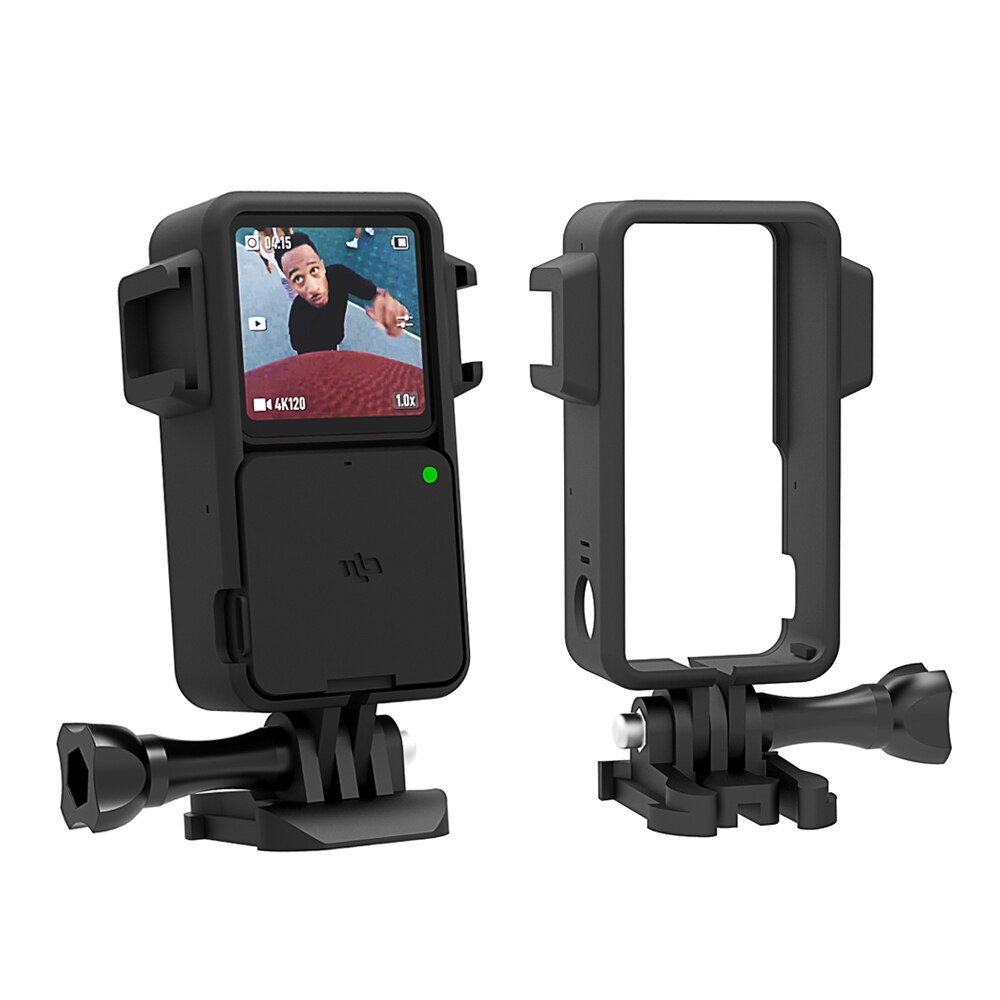Dji Action 2 Aluminium Beschermhoes Magnetische Frame Shell Behuizing Camera Kooi Case 1/4 Schroef Voor Dji Action 2 accessoires