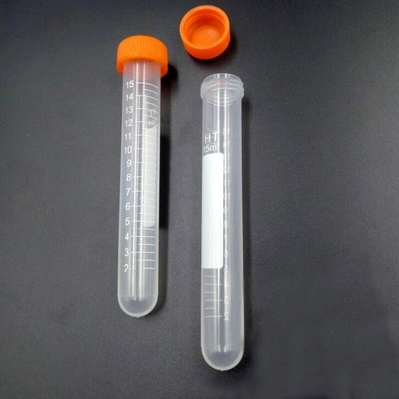 10ml 100Pcs/Pack Round Bottom Centrifuge Tube For Laboratory Analysis Tubes