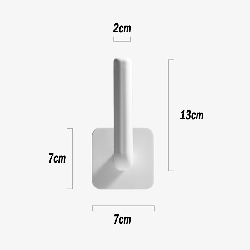 Multifunctional Stick hook Wall Hooks Waterproof Oilproof Self Adhesive Hooks Seamless Hanging Hook For Kitchen Bathroom Office