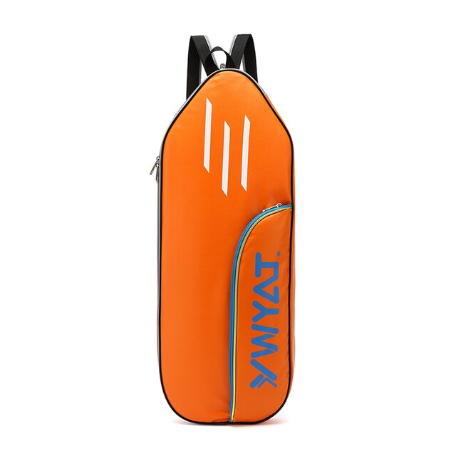 Bolsa de raqueta de tenis y Squash impermeable para hombre y mujer, Mochila deportiva para el aire libre, portátil, capacidad de entrenamiento 1-3, funda para raqueta-40: Orange