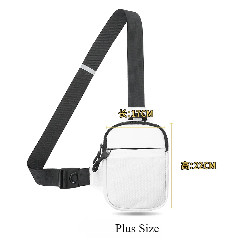 Heren Reis Sling Tas Borst Kleine Canvas Schouder Crossbody Tassen Mini Doek Taille Packs Sport Cross Telefoon Anti-Diefstal Handtas: Army Green