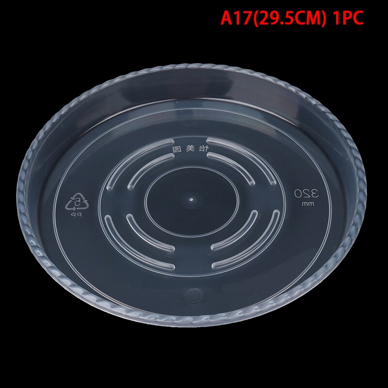 Plastique épaissir rond plante Pot socle soucoupe Pot de fleurs plateau pour jardin cuisine balcon: A17