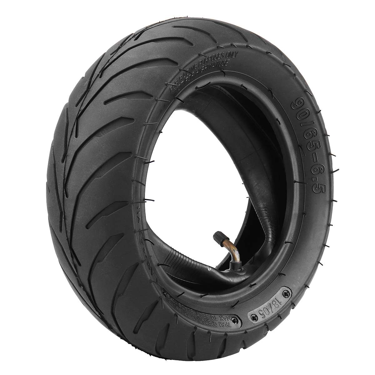 Neumático trasero delantero de con interior para 47cc/49cc Mini bolsillos bicicleta Dirt Bike 90/65-6,5 o 110/50-6,5: 90-65 6.5