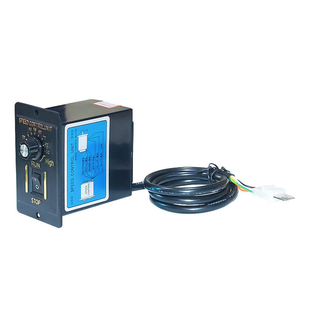 Ac elektrisk motor varvtalsregulator 110v 6/15/25/40/60/120w 220v 6/15/25/40/60/120/180/200/250w controller för växellådsmotor