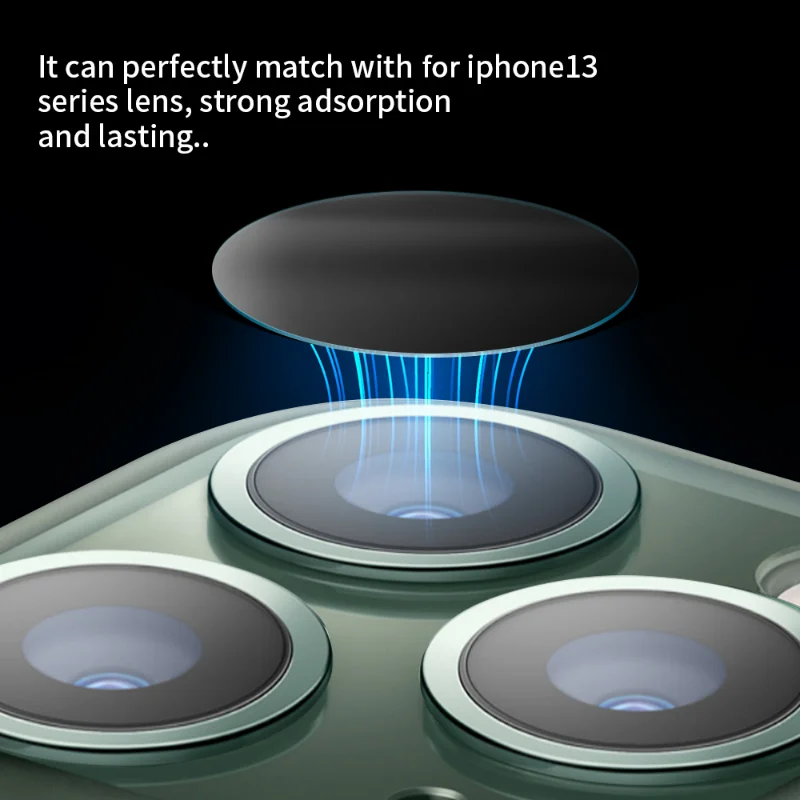 Camera Protector Glass For iPhone 13 Mini Pro Max XR 7 Pro Clear Protective Phone Back Camera Lens Glass Protective Cover