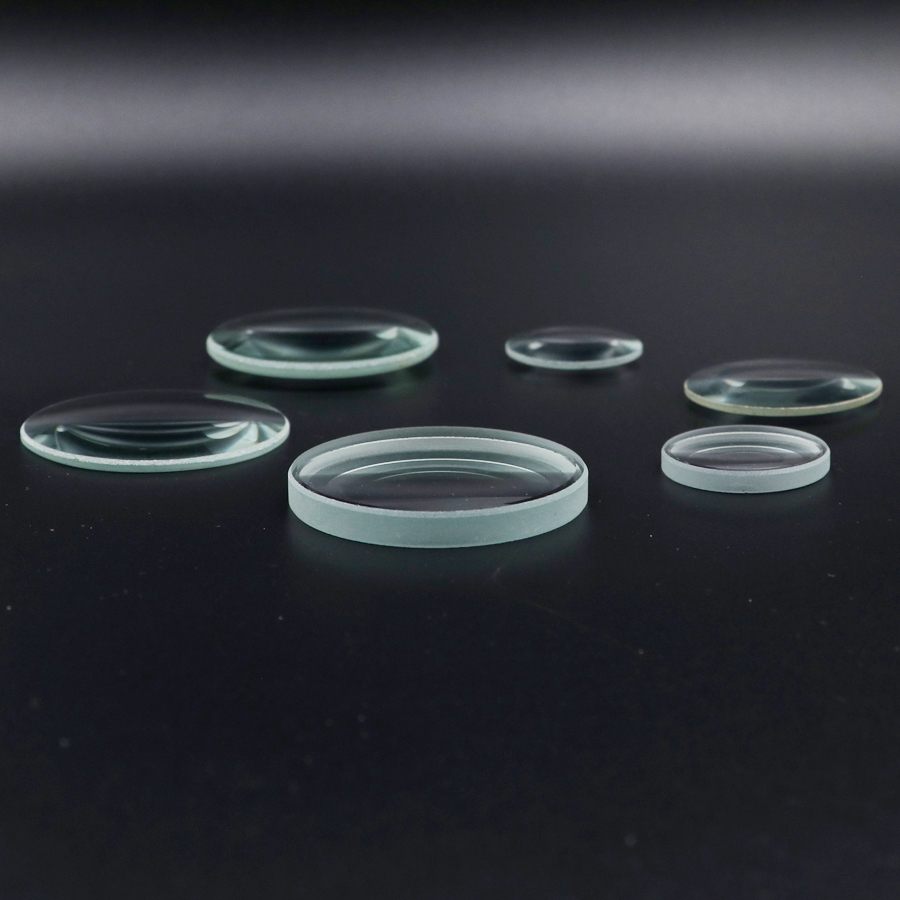Lente cóncavo doble convexo de vidrio, 30mm, 40mm, 50mm, 75mm, 50mm, 75mm, 100mm, 150mm, proyector óptico DIY, 1 unidad