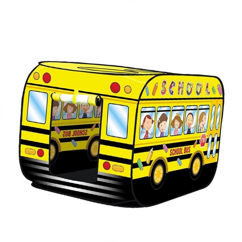 Bambini Bambini Giocano Tenda Camion Prato Partito Sala Giochi Regalo di Compleanno Del Giocattolo: School Bus