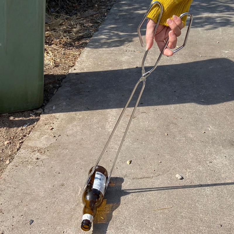 Recogedor Pequeño De Acero Inoxidable | Ligero Con Mango