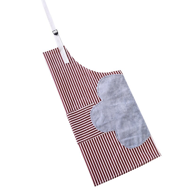 AYEVIN mano seca delantal de cocina limpieza ayudante accesorios ingeniosos delantal impermeable tamaño ajustable