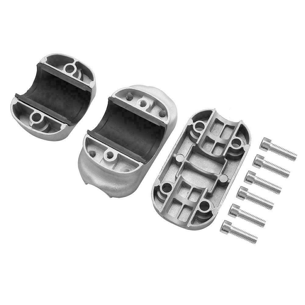 Hållbar hållare gräsklippare verktyg röjklippare tillbehör fäste handtag klämma fast trimmer universal praktisk aluminium lyx