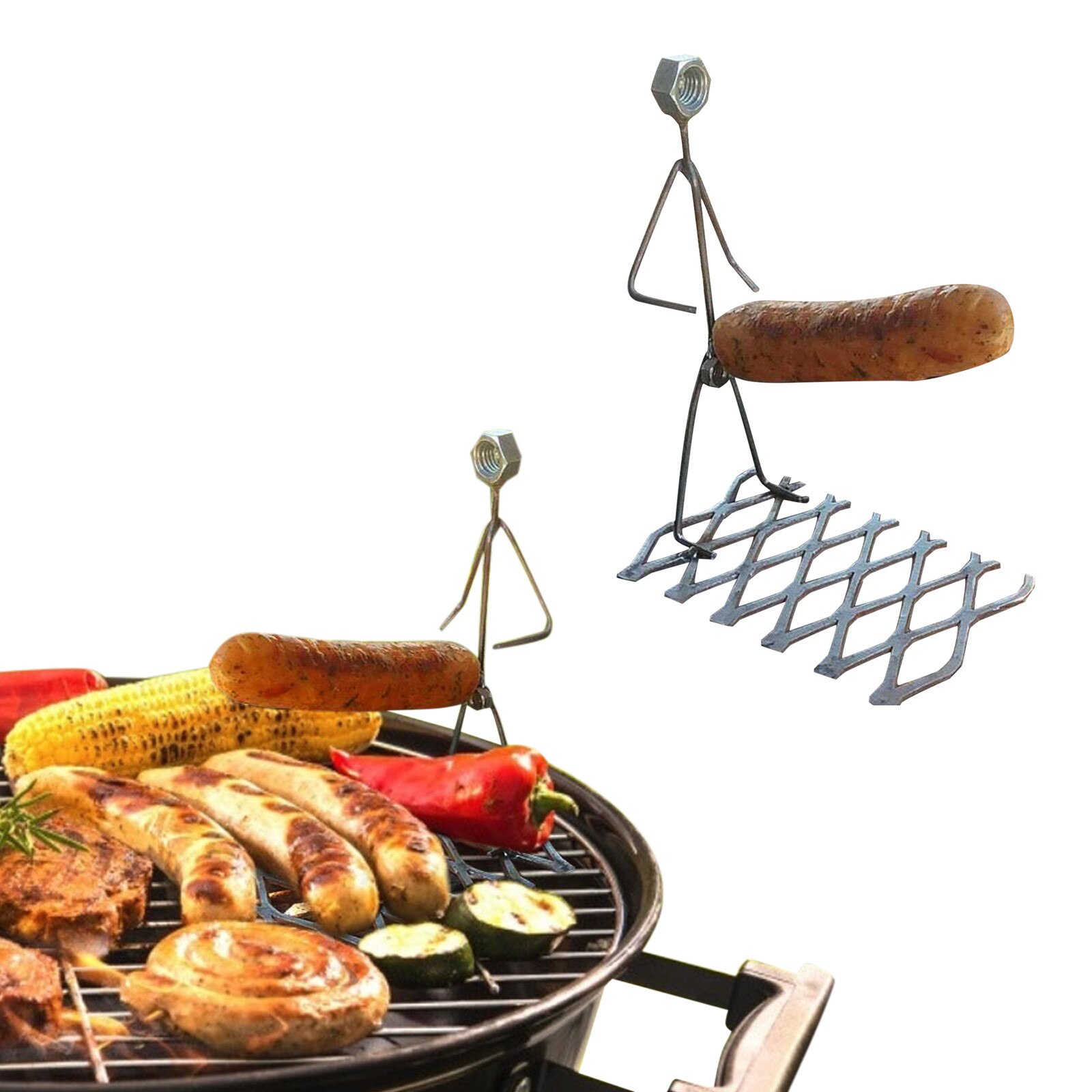 Stainless Steel Bbq Forks Camping Campfire Camping Fire Pit Accessories Dog Telescoping Roasting Fork Sticks Skewers Tools