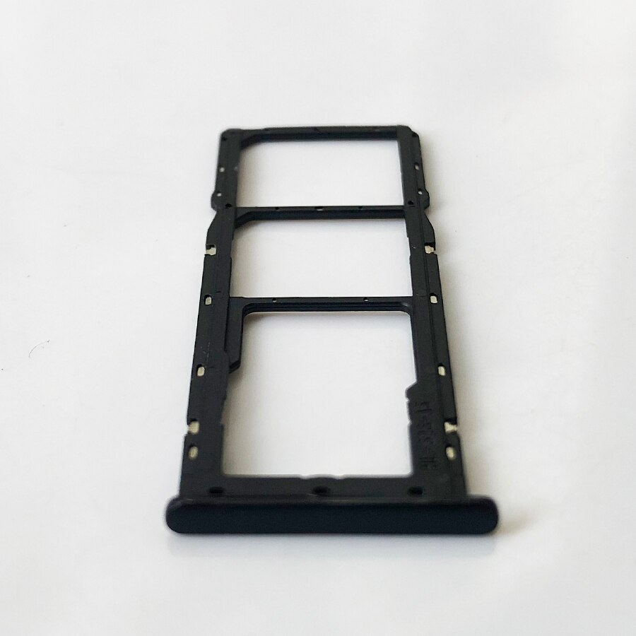 100% Original Sim Tray Holder For Nokia 3.2 TA-1156, TA-1159, TA-1164 SIM Card Tray Slot Holder Adapter Socket Repair Parts: Black