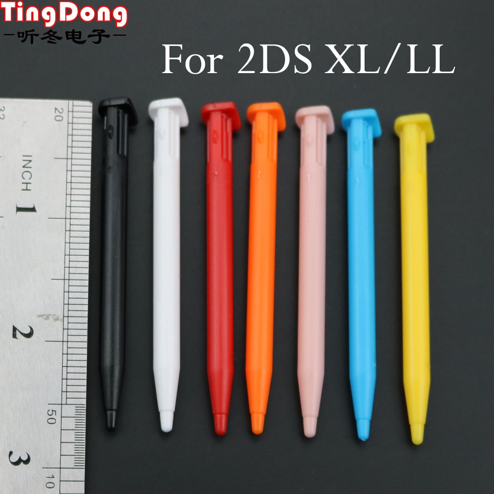 TingDong Voor 2 DSXL LLTouch pen Plastic Touch Screen Stylus Pen Voor Nintendo 2ds ll xl Touch Pen