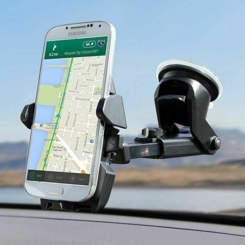 Universele Auto Telefoon Houder Auto Voertuig Dashboard Voorruit Stand 360 ° Gps Mobiele Telefoon Houder Beugel Ondersteuning