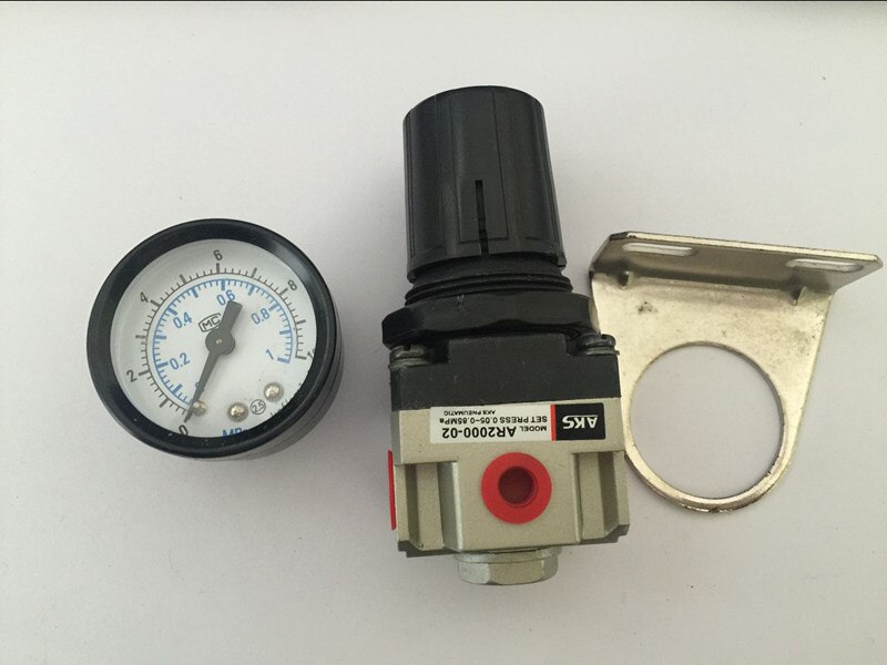 Pneumatische Luft Druckregler AR2000-02 Gewinde 1/4 zoll