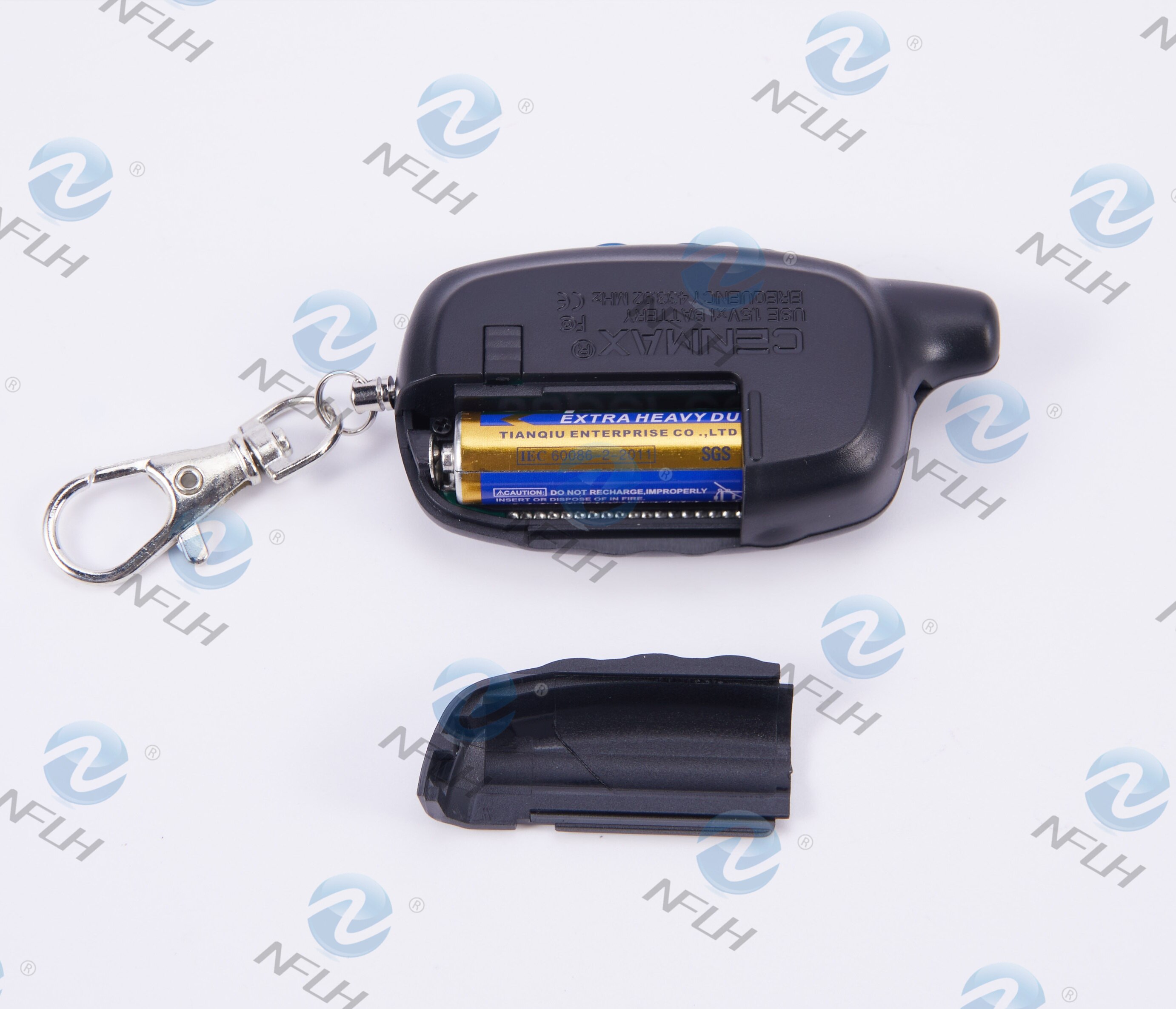 CENMAX-mando a distancia LCD para coche, Control remoto de 2 vías, alarma, ST-7A, ruso, para CENMAX ST7A 7A
