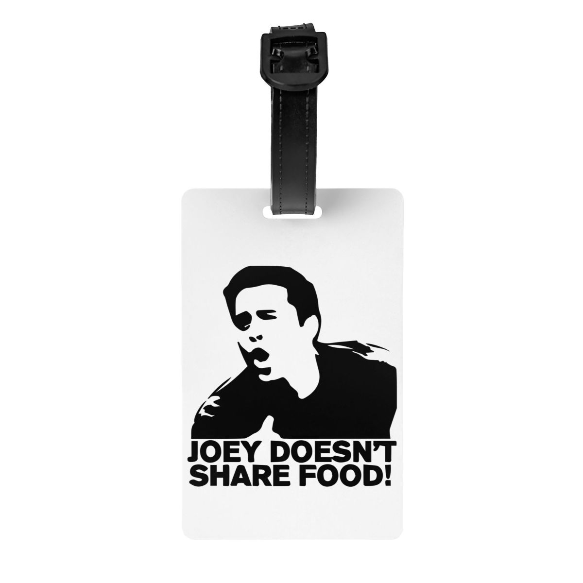 Custom Vrienden Tv Show Bagagelabel Met Naam Kaart Privacy Cover Id Label Voor Reistas Koffer: Oranje