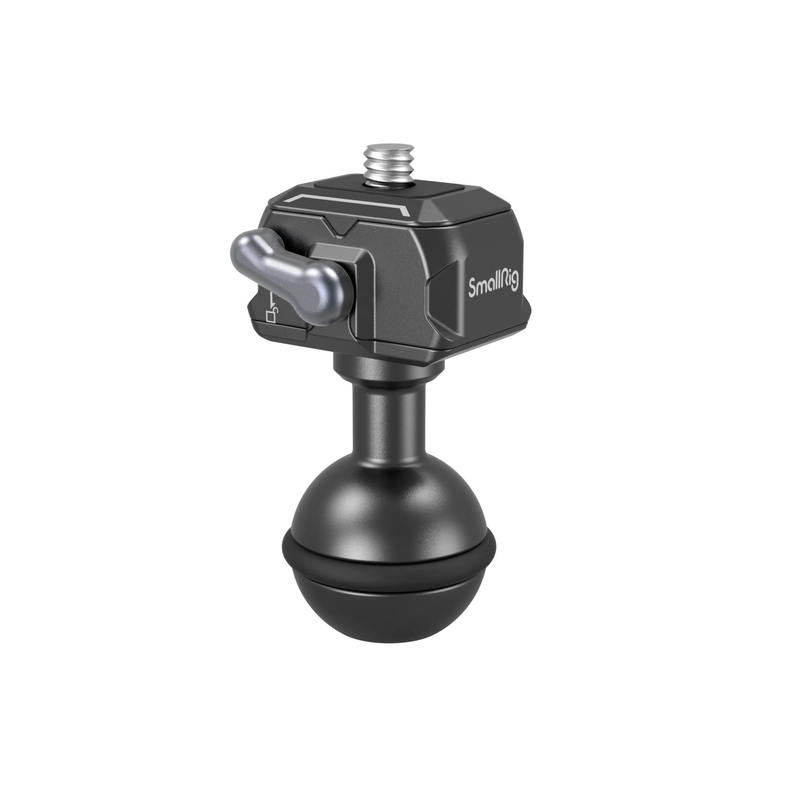 SmallRig -in HawkLock mini Quick Release 1/4”-20 Ball Head Fit Magic Arm Quickly Lock Compatible Monitors LED lights 3600