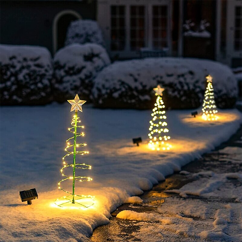 Led Xmas Lights Aangedreven Met Solar Fairy String Lights Voor Xmas Tree Tent Tuin
